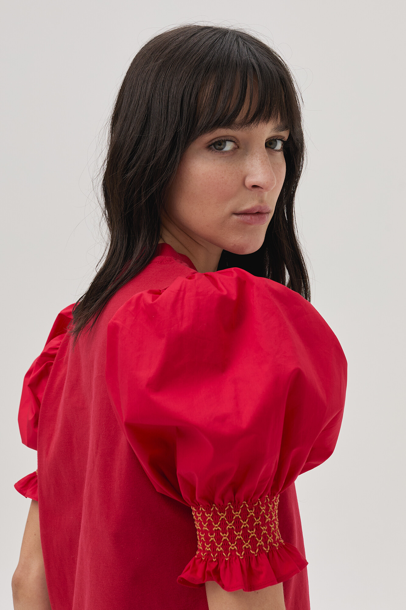 Blusa Daphne - Rojo — Saura