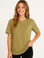 Remera Christalline Verde Oliva