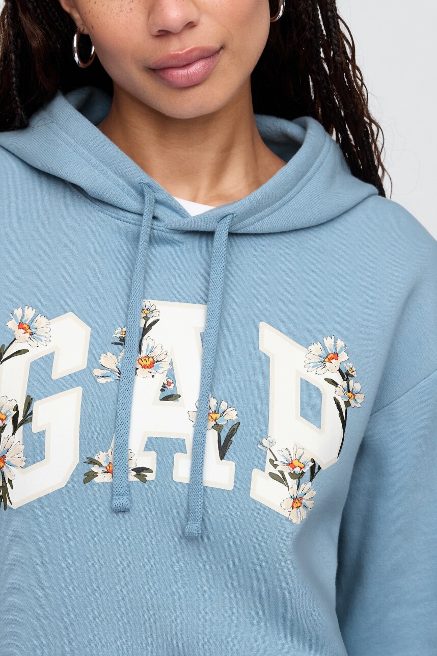 Canguro Logo Gap Mujer Blue Stone