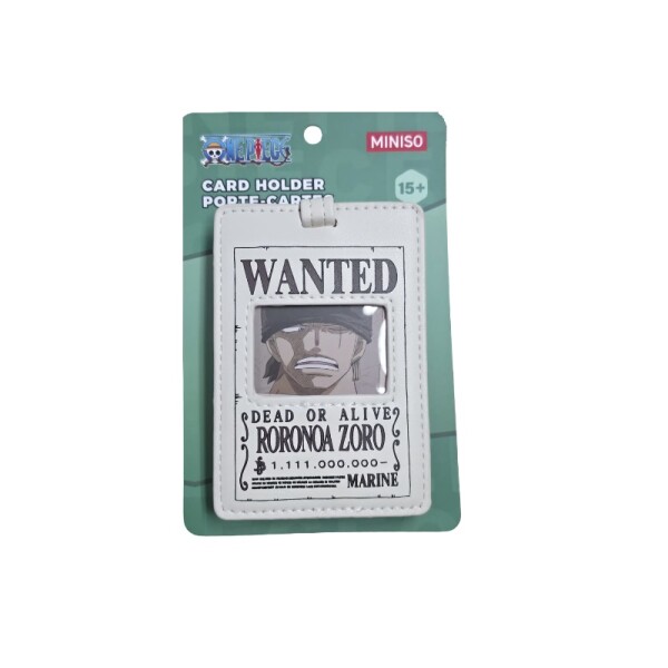 Tarjetero One piece Zoro