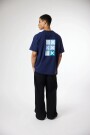 SQUARE TEE Azul