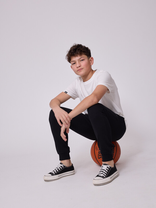 BABUCHA JOGGERS26 TEEN RUSTY Negro