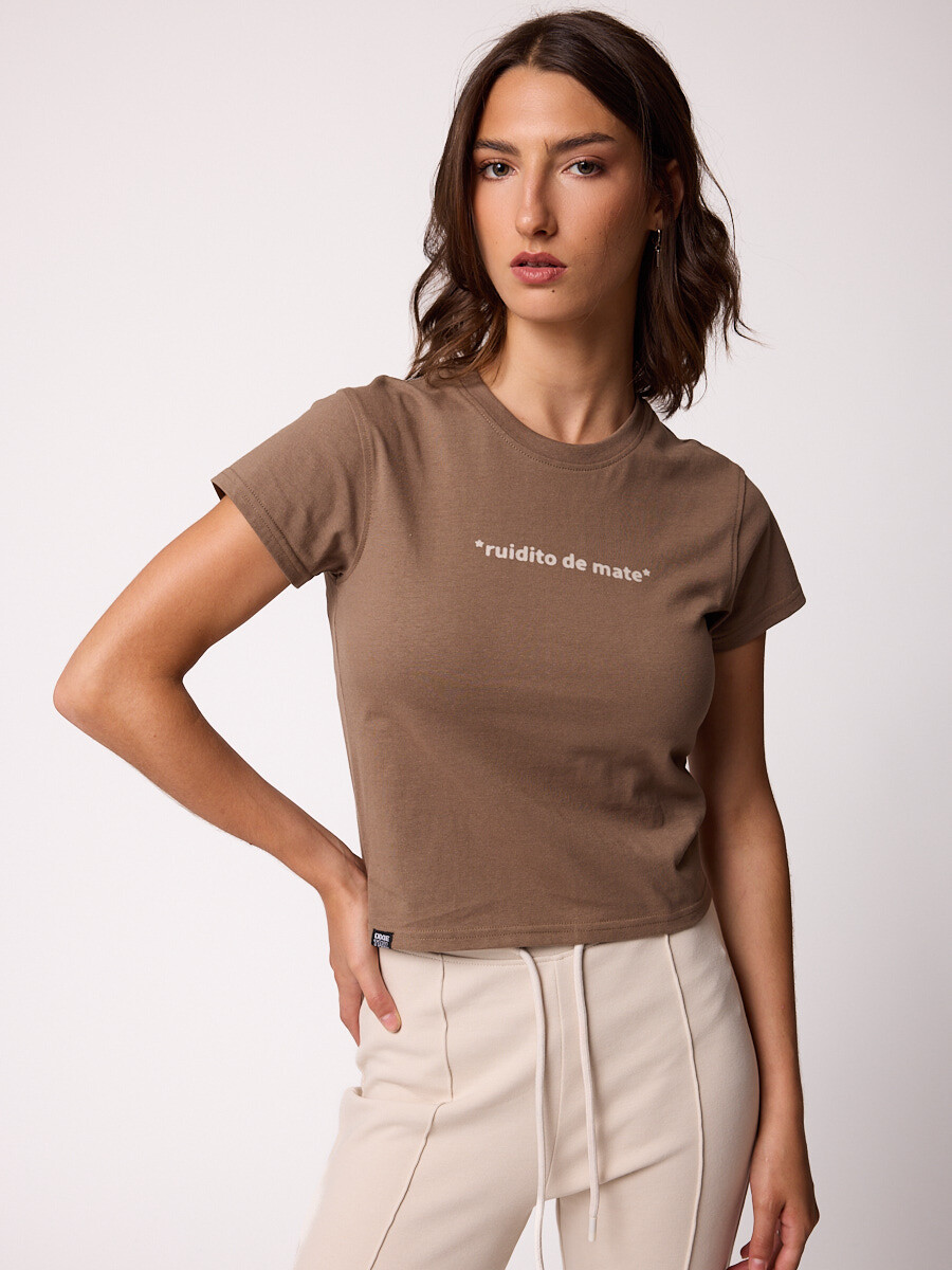T-SHIRT KIWAN DIXIE Taupe