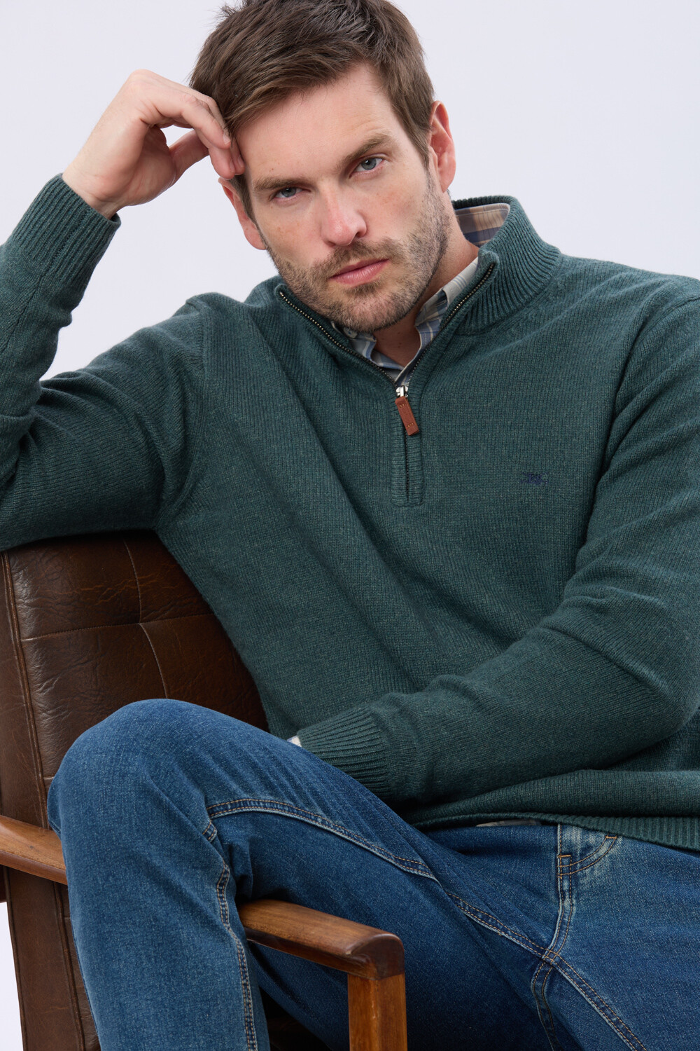 BUZO DE LANA DE ABRIGO Verde