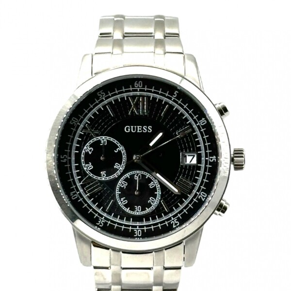 GUESS STEEL W1001G4 Plateadouniforme