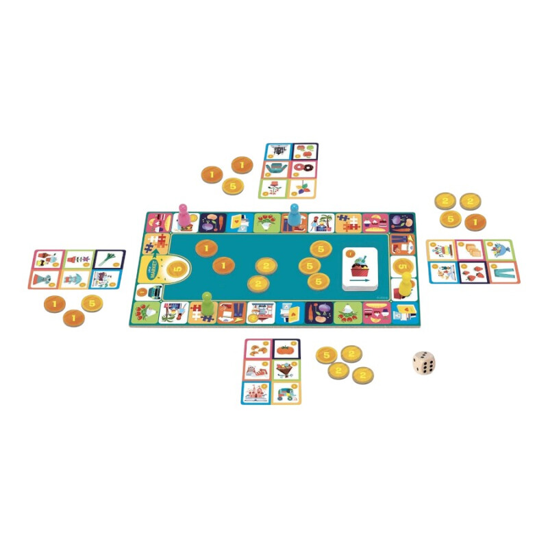 Juego De Compras P’tit Market +5 Djeco Juego De Compras P’tit Market +5 Djeco