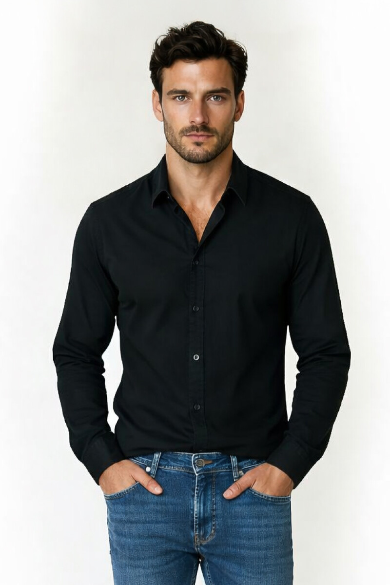 Camisa Cahill - Negro 