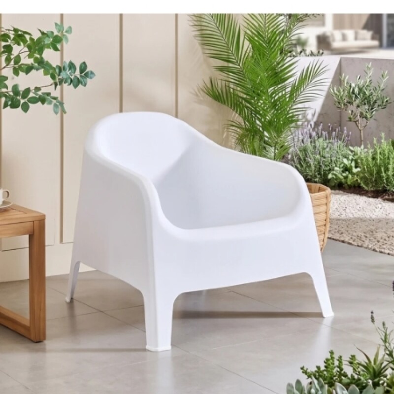 Sillon De Jardin Skarpo Blanco Sillon De Jardin Skarpo Blanco