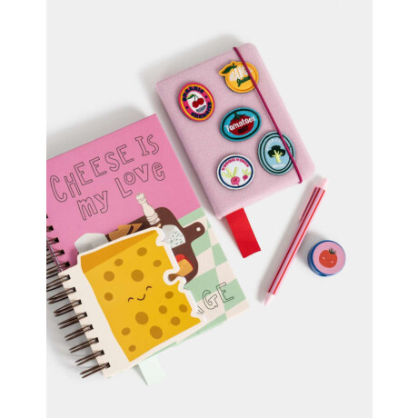 Anotadores Cuadernos y Memos Fucsia Claro