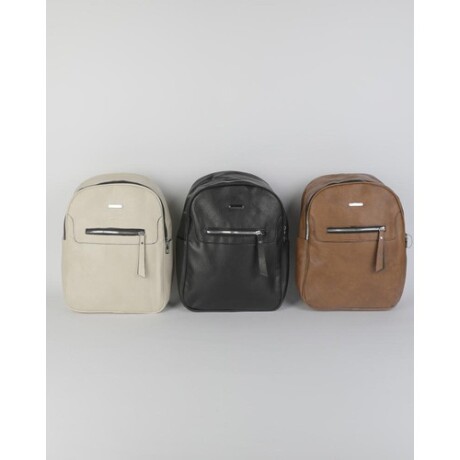 Mochila Canva modelo Brasilia Beige