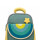 Mochila infantil Star Verde