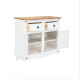 Mueble Estilo Mexicano 2 Puertas 2 Cajones Color BLANCO Mueble Estilo Mexicano 2 Puertas 2 Cajones Color BLANCO