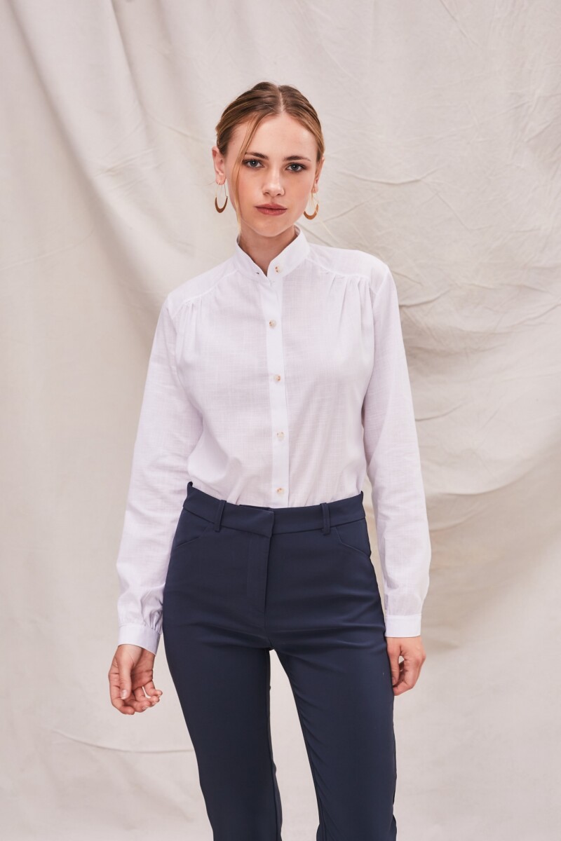 Blusa Algodón Blanco