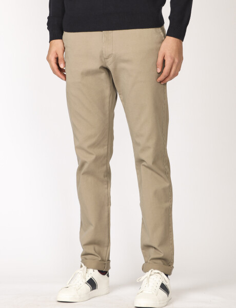 080422 PANTALÓN SPORT S/PINZAS HARRY Camel