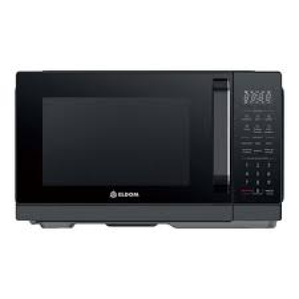 MICROONDAS ELDOM 25 LITROS CON GRILL NEGRO DIGITAL 
