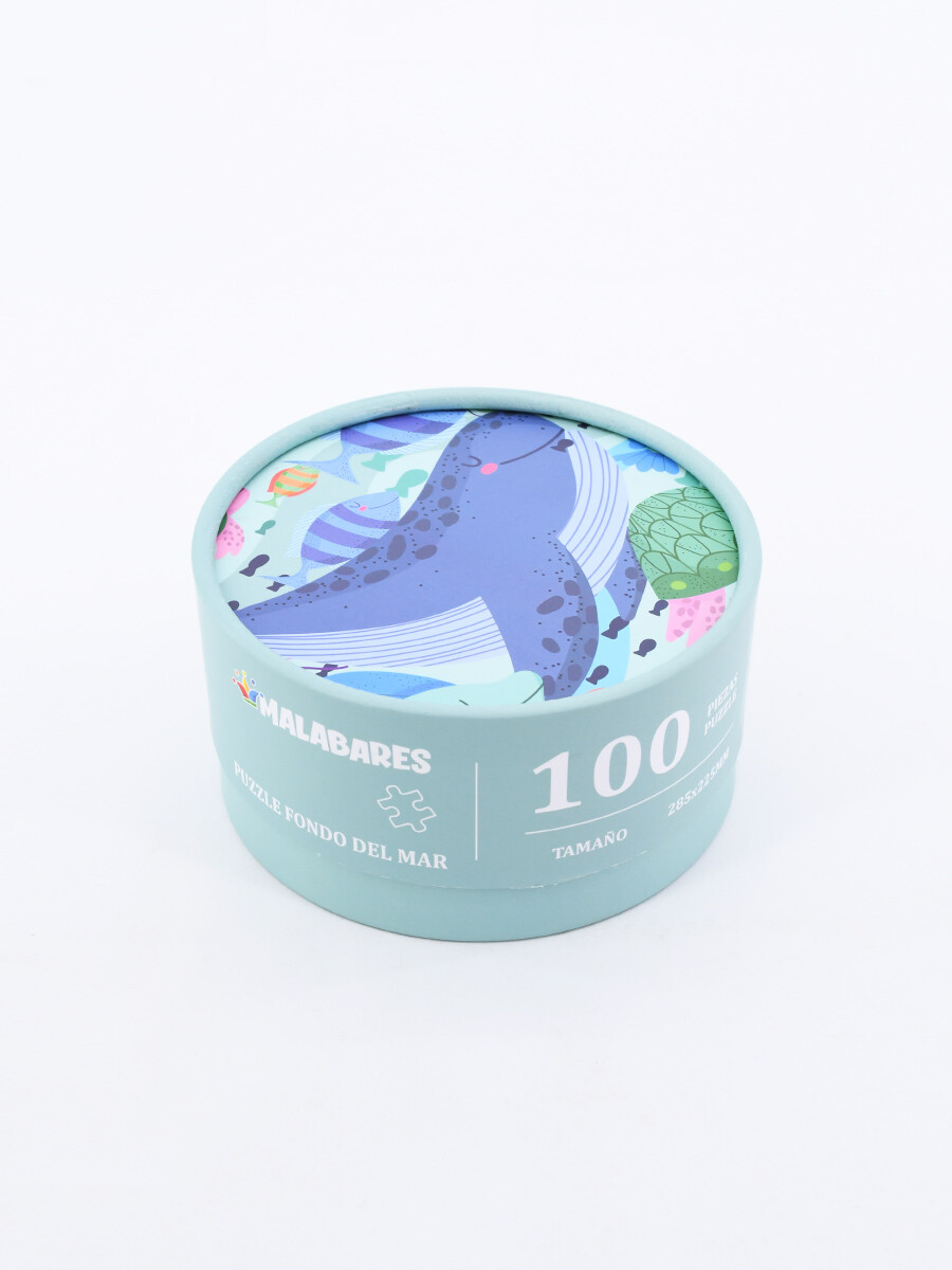 PUZZLE FONDO DEL MAR - AZUL 