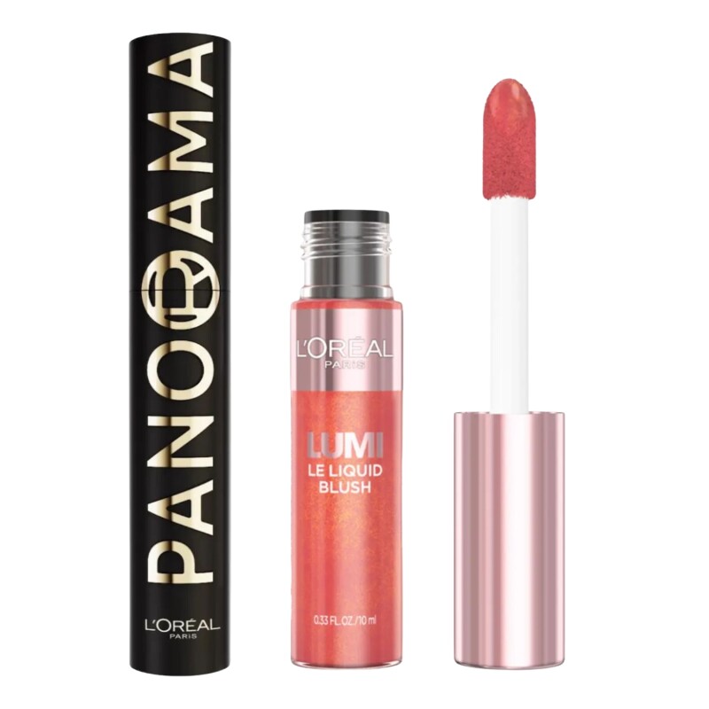 Pack Loreal Máscara Voluminous + Rubor Liquido Lumi Tono 625 Pack Loreal Máscara Voluminous + Rubor Liquido Lumi Tono 625