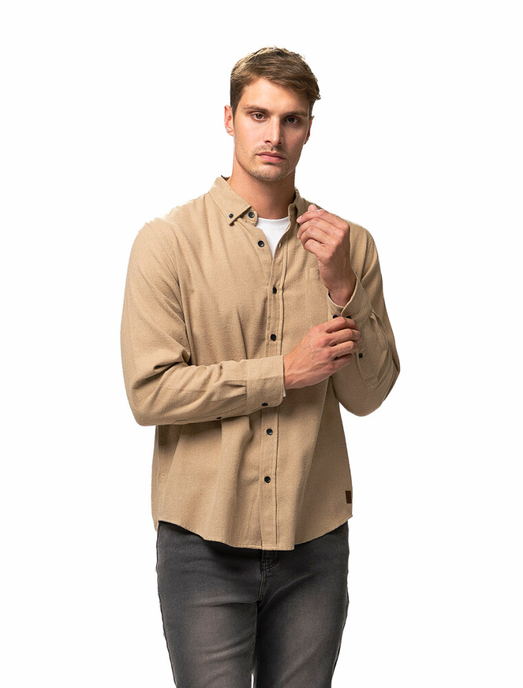 Camisa Franela Philadelphia Forum Tostado