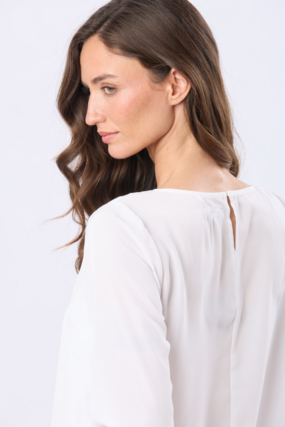 BLUSA LISA Blanco