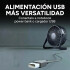 Ventilador De Escritorio Portatil Inclinable 14,5 Cm Usb Color Azul