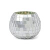 Vela aromática Disco Ball Plateada