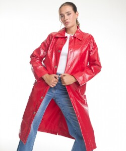 Chaqueta Charol ROJO
