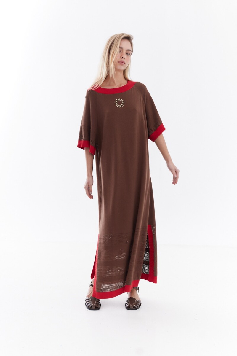 Vestido Noor Marrón