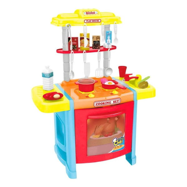Cocina Infantil Con Accesorios, Luz Y Sonido Cocina Infantil Con Accesorios, Luz Y Sonido