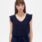 Blusa Area Azul Noche