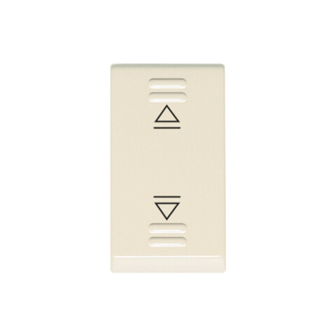Módulo pulsador p/persiana 10A 250V Duomo marfil C57476