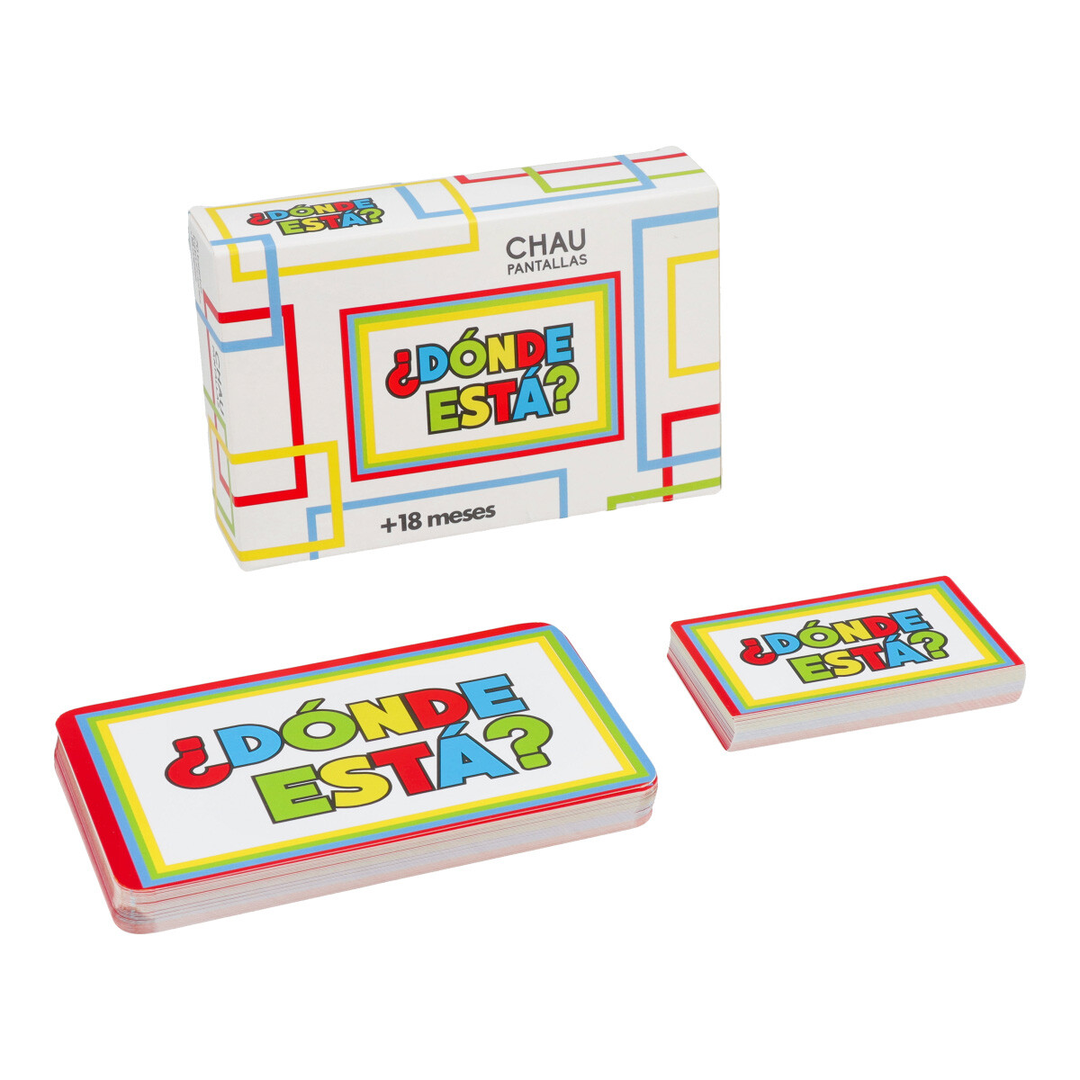 JUEGO DE MESA DONDE ESTA CHAU PANTALLAS 