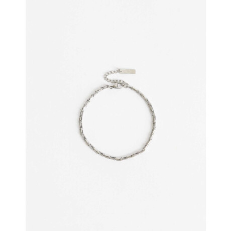 Pulsera De Acero Men´s Collection Plateado