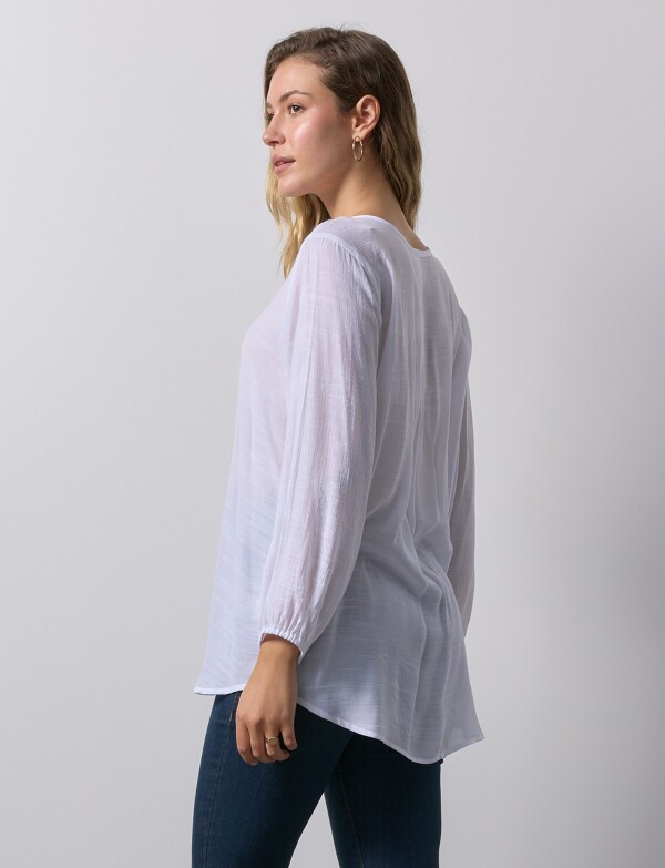 Blusa Solid BLANCO