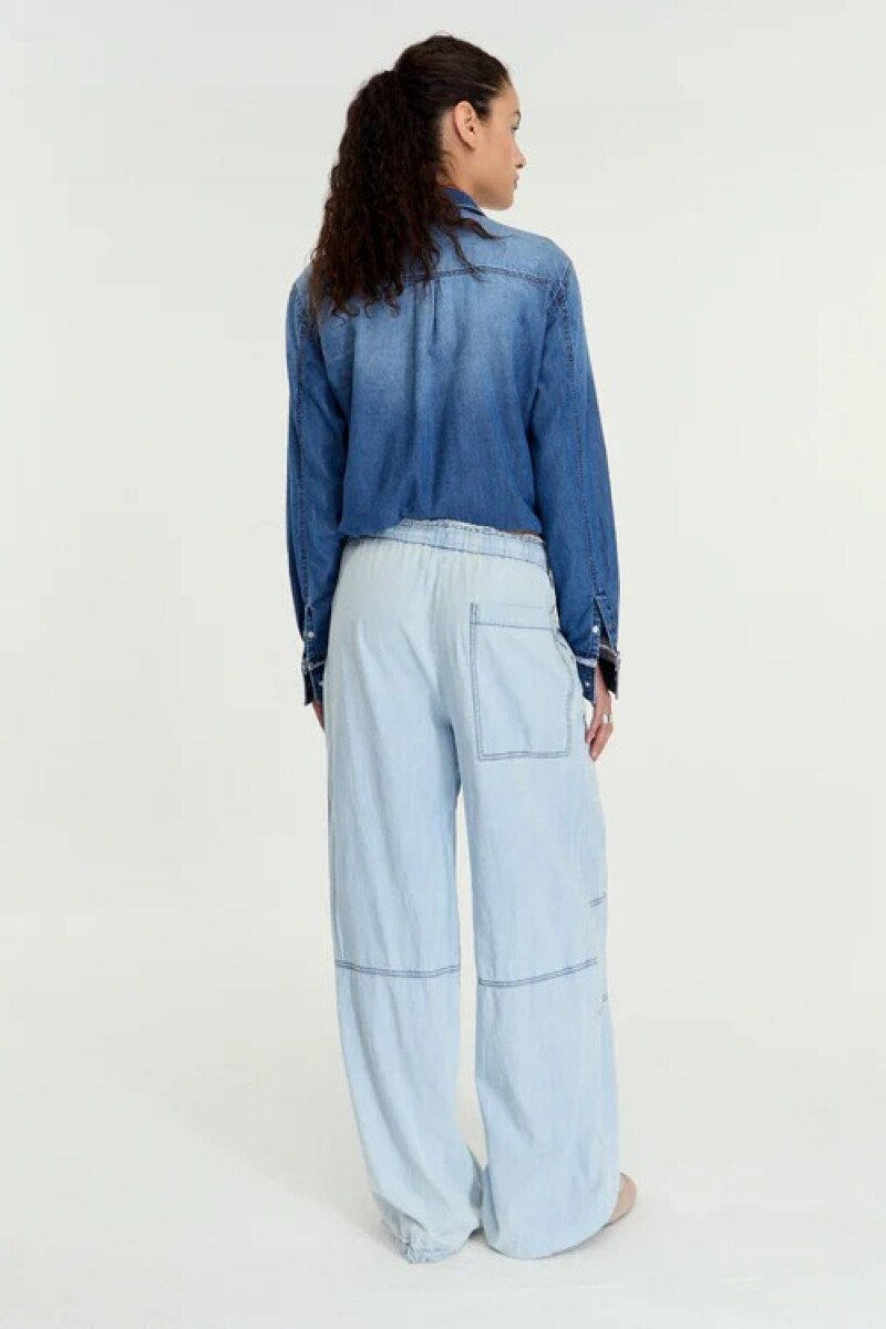 PANTALON LUCCA Celeste