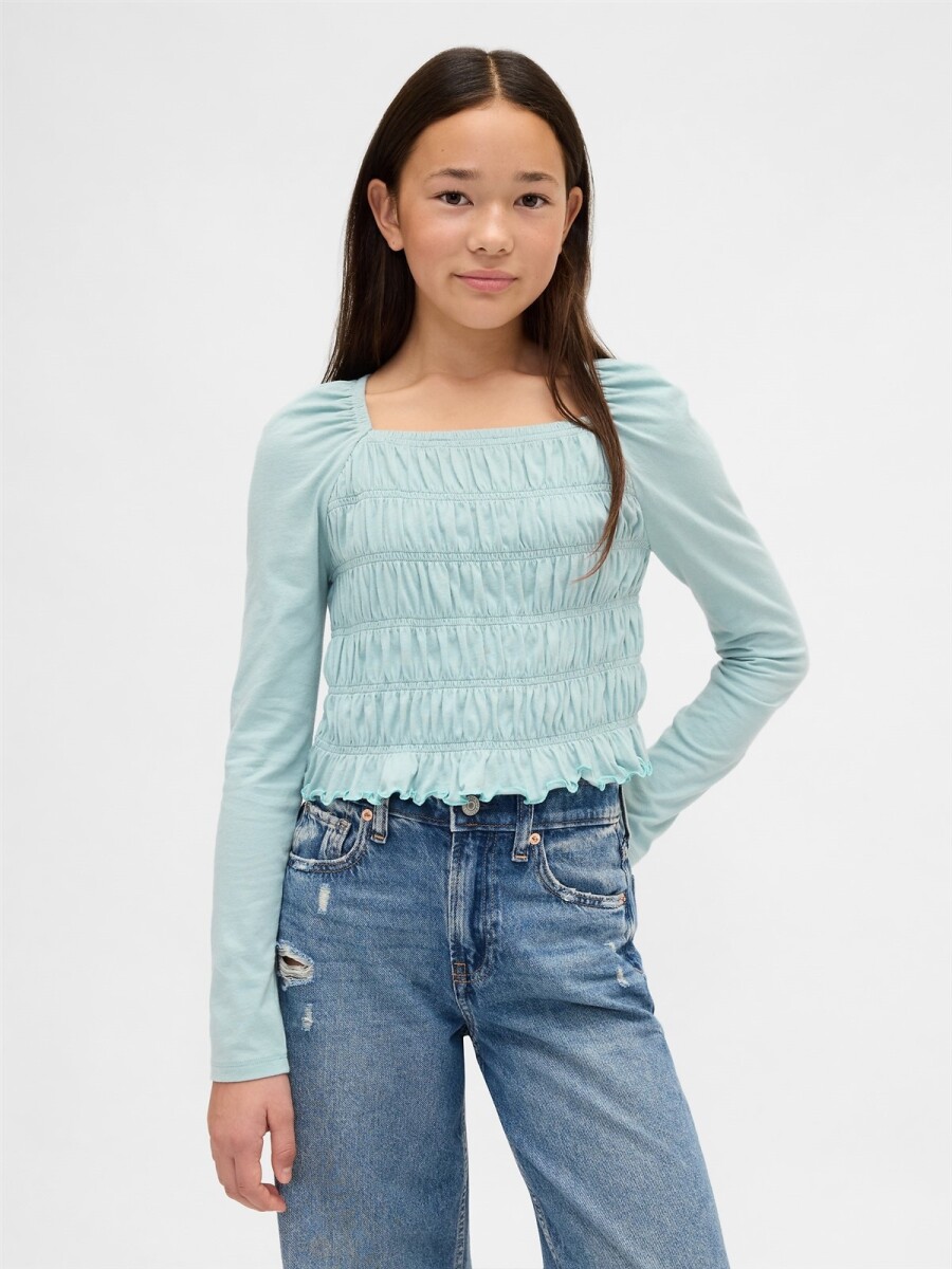 Top Smocked Niña - Light Autumn 