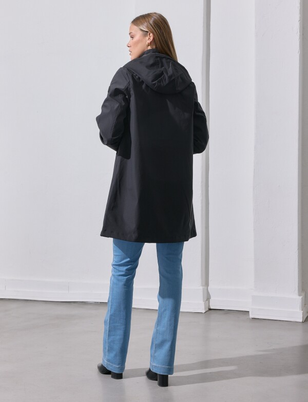 Gabardina Water Repellent NEGRO