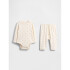 SUPER SOFT SNIT SET IVORY FROST