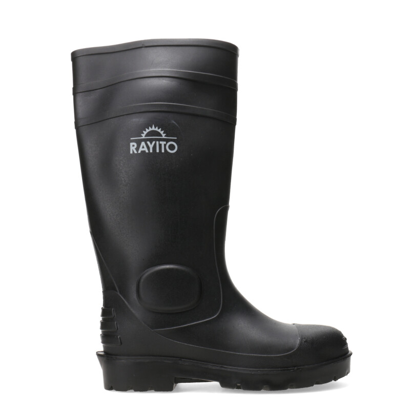 Botas Unisex FUNSA PVC RAYITO c/puntera Negro Negro
