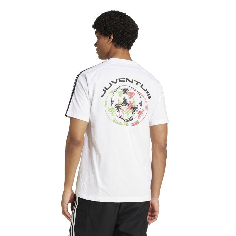 Remera de Hombre Adidas UBP Juventus Blanco - Negro