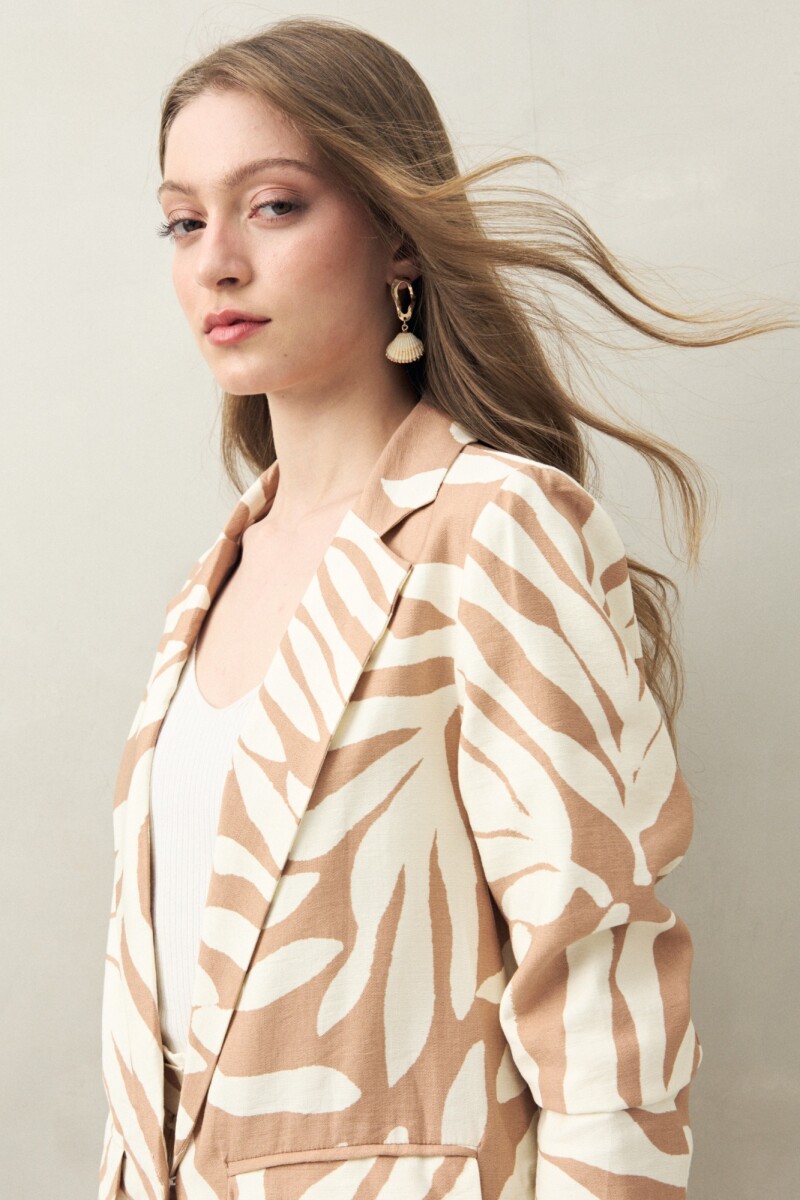 BLAZER IRENE - Beige Oscuro 