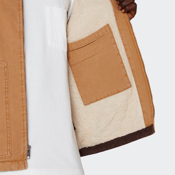 Chaleco Dickies Duck High Pile Fleece Lined Marrón