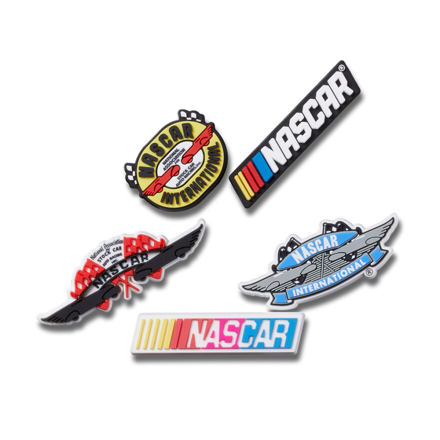 Jibbitz Nascar 5 Pack Multicolor