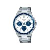 Reloj Casio Plateado para Hombre de Cuarzo y Malla de Acero Inoxidable Reloj Casio Plateado para Hombre de Cuarzo y Malla de Acero Inoxidable