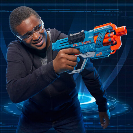Nerf Lanzador Pistola Dardos Hasbro + Mira + Láser Nerf Lanzador Pistola Dardos Hasbro + Mira + Láser