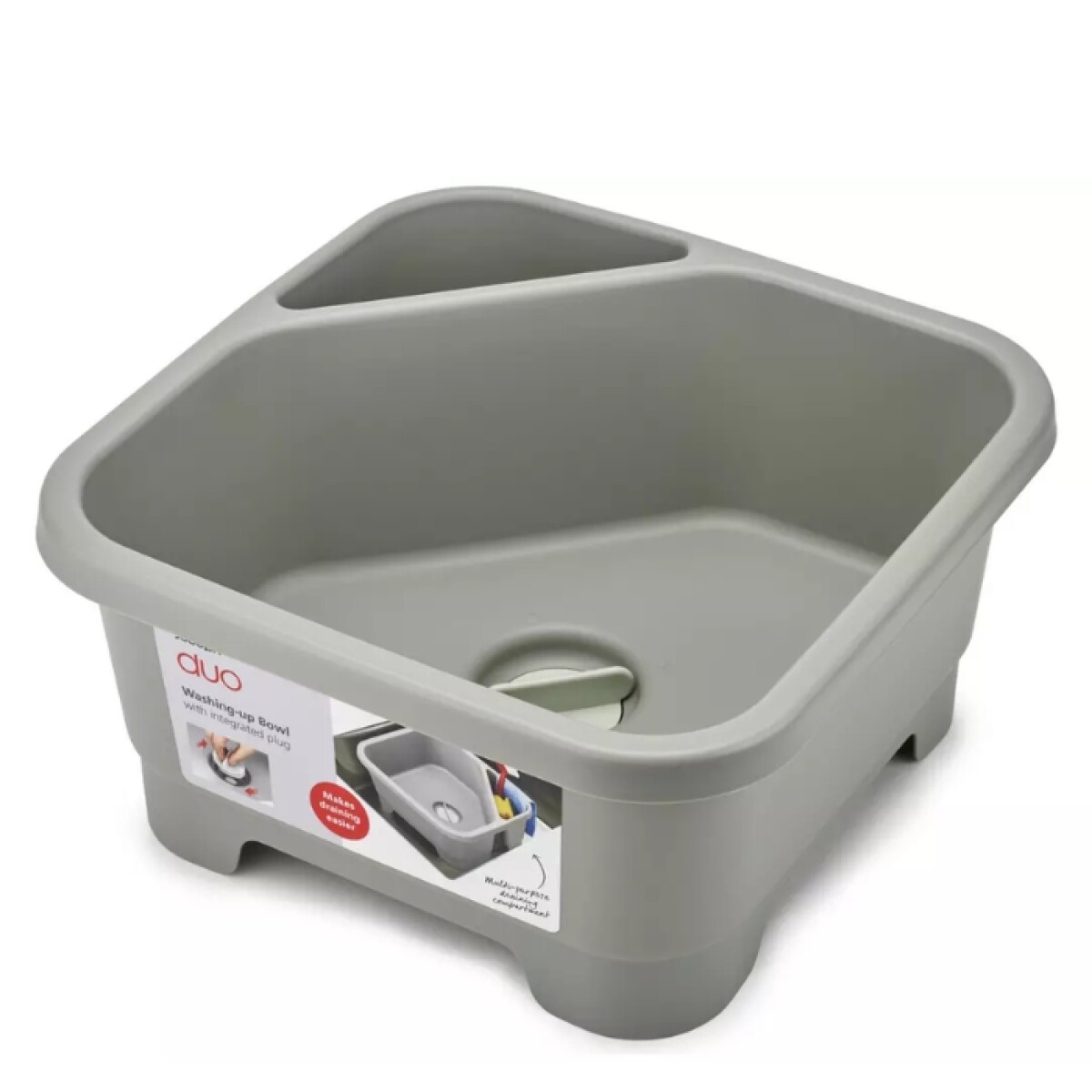 Recipiente para Lavado Joseph Duo con Tapón de Drenaje 