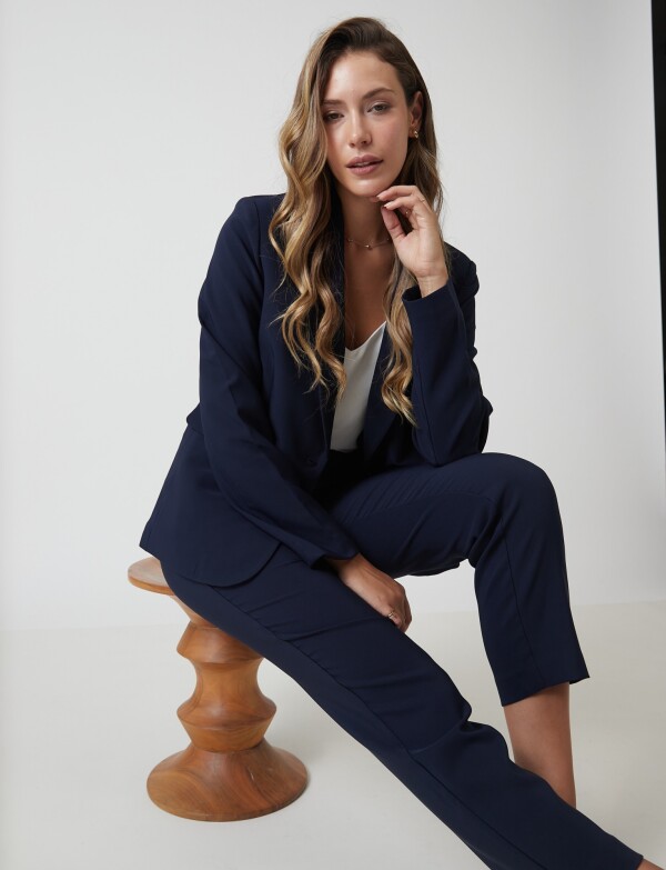 Pantalon Sastrero Slim AZUL