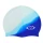 Gorra de Agua Natación Pileta Silicona AZUL-BLANCO-CELESTE