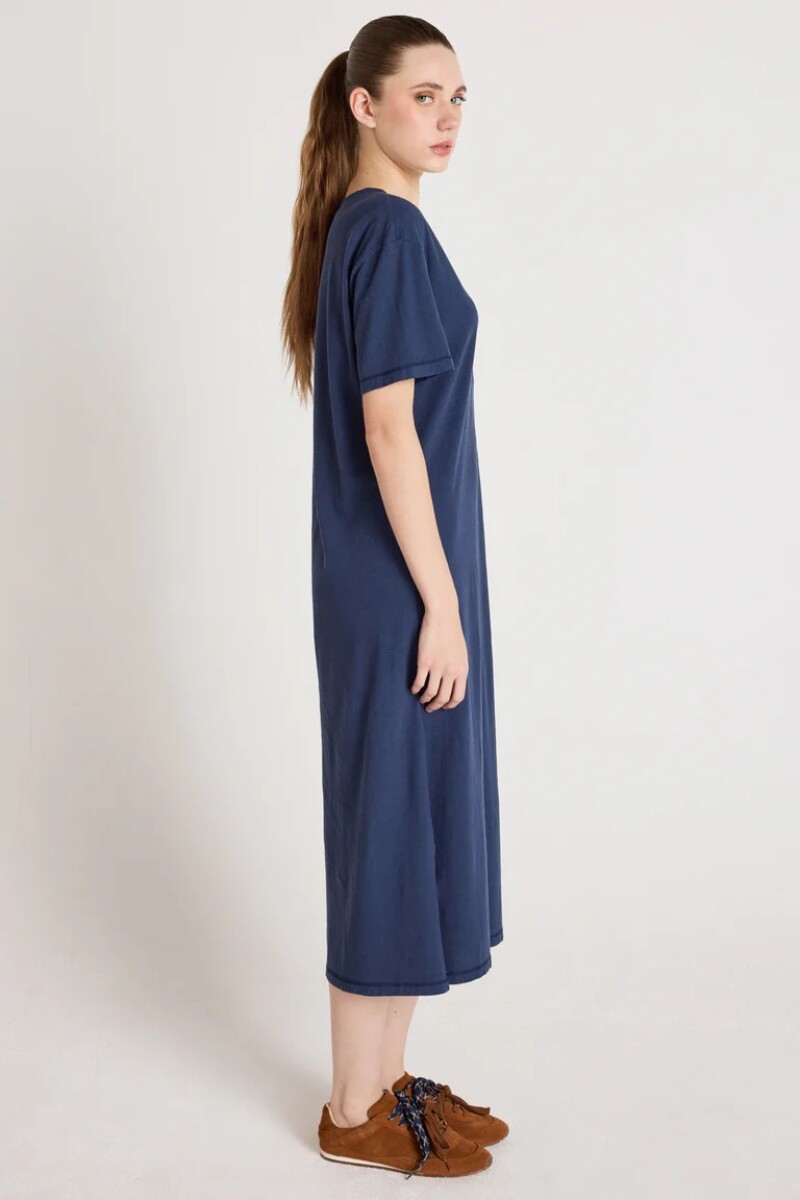 VESTIDO LARGO NICOLETTE Navy