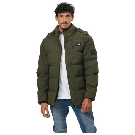 Campera de Nylon UFO Bacon Verde Verde
