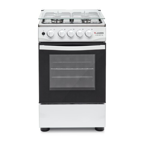 Cocina James C 505 Mbt G2 Multigas Color Inox Con Puerta Con Visor Cocina James C 505 Mbt G2 Multigas Color Inox Con Puerta Con Visor